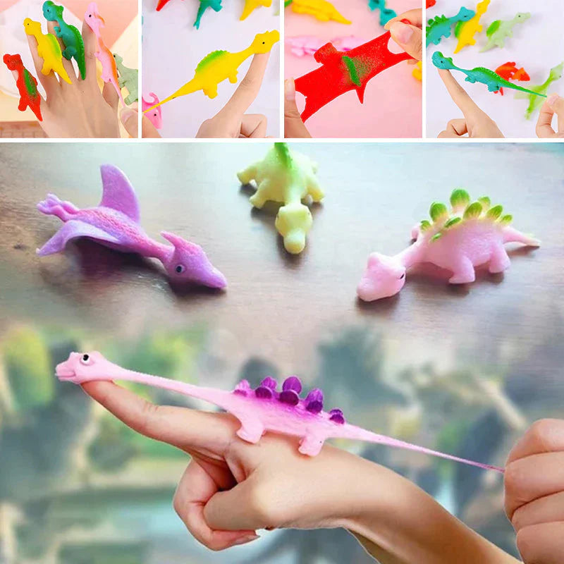 Schleuder Dinosaurier Finger Spielzeug